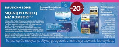 Wielofunkcyjny płyn do soczewek ReNu promocja w Super-Pharm