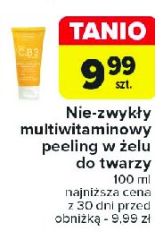 Nie-zwykły peeling do twarzy w żelu Ziaja c.b3 promocja