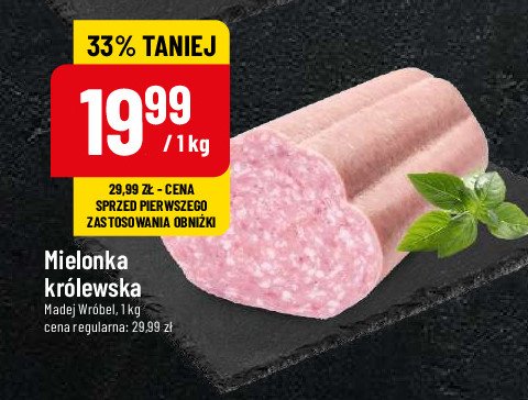 Mielonka królewska Madej & wróbel promocja