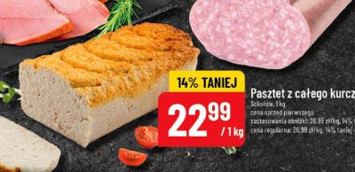 Pasztet z całego kurczaka promocja w POLOmarket
