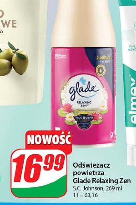 Zapas relaxing zen Glade by brise automatic spray promocja w Dino