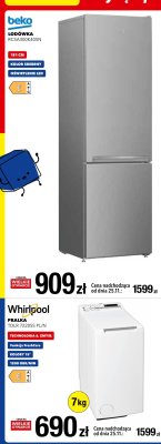Lodówka beko RCSA300K40SN 181 CM promocja w RTV EURO AGD