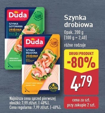 Szynka drobiowa gotowana Silesia duda promocja