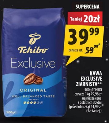 Kawa Tchibo Exclusive ziarnista promocja w Arhelan