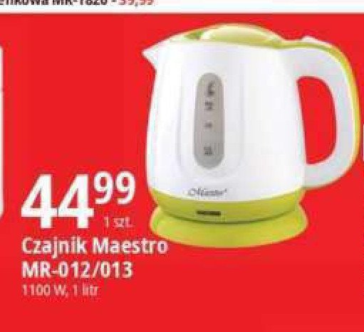 Czajnik mr-013 MAESTRO promocja