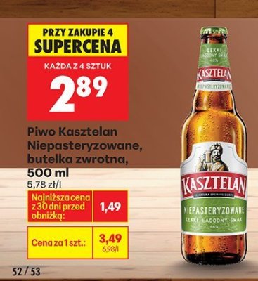 Piwo promocja w Biedronka