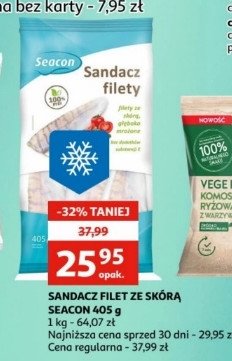 Sandacz filety ze skórą Seacon promocja