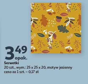 Serwetki 25 x 25 cm promocja