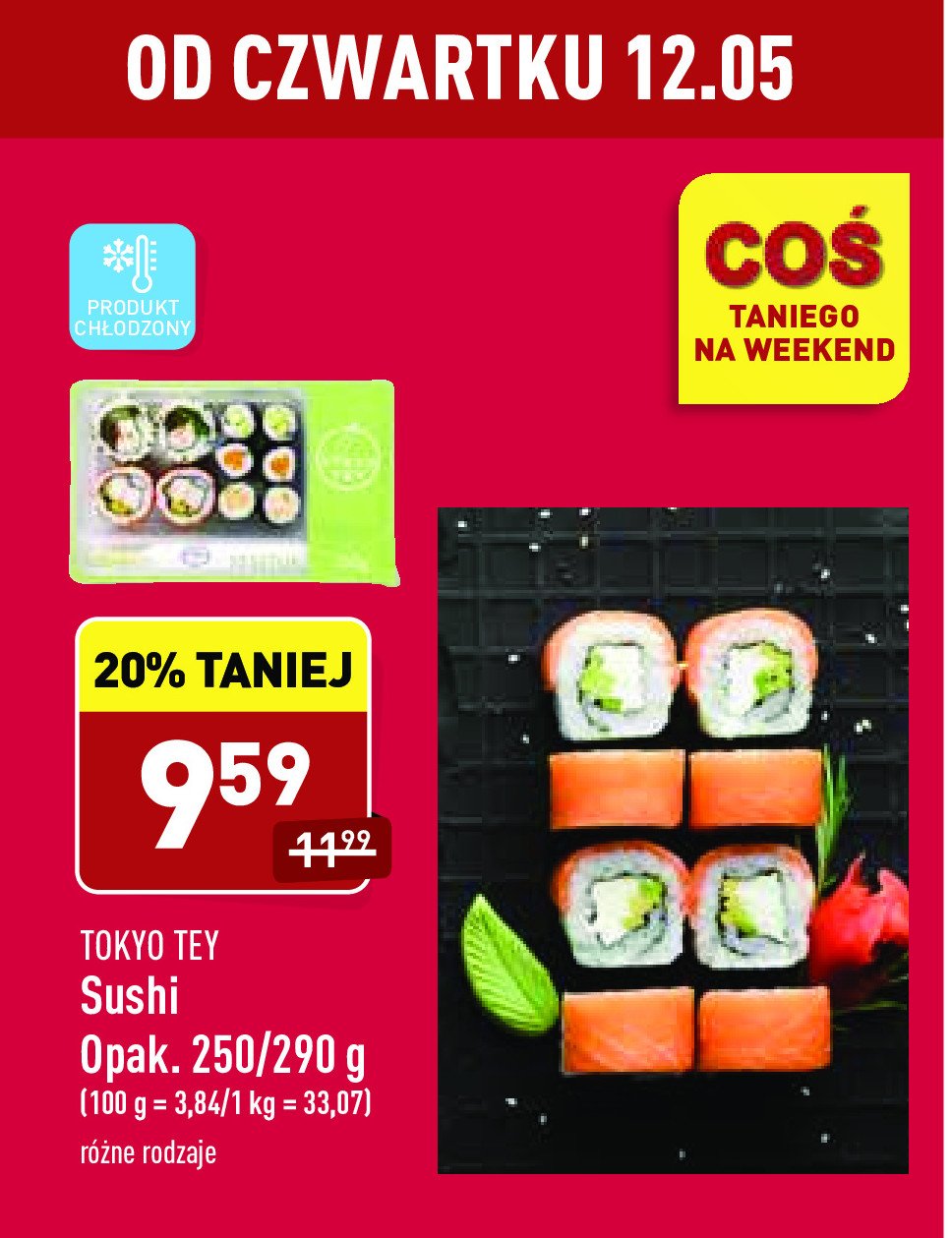 Sushi#01 Tokyo tey promocja