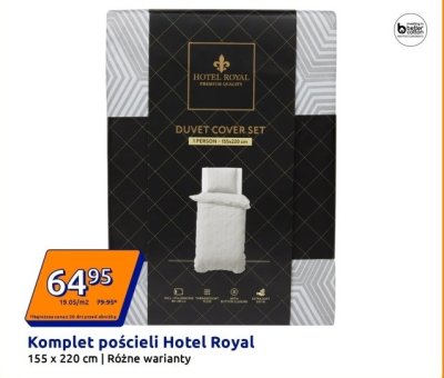 Komplet pościeli 155 x 200 cm promocja w Action