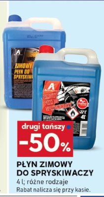 Płyn zimowy do spryskiwaczy promocja w Stokrotka