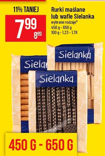 Ciastka kruche maślane Sielanka promocja w POLOmarket