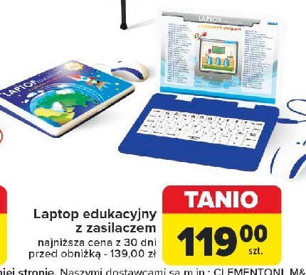 Laptop edukacyjny promocja w Carrefour