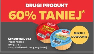 Konserwy różne rodzaje DRUGA -60% promocja w Netto