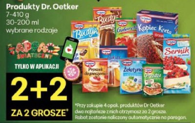 Produkty Dr. Oetker promocja w Delikatesy Centrum