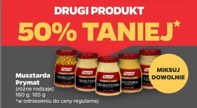 Musztarda różne rodzaje DRUGA -50% promocja w Netto