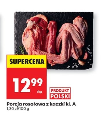 Porcja rosołowa z kaczki kl. A promocja w Biedronka