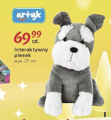 Piesek interaktywny 27 cm Artyk promocja