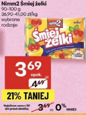 Żelki Nimm 2 Śmiej żelki promocja w Delikatesy Centrum
