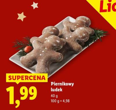 Piernikowy ludek promocja w Lidl