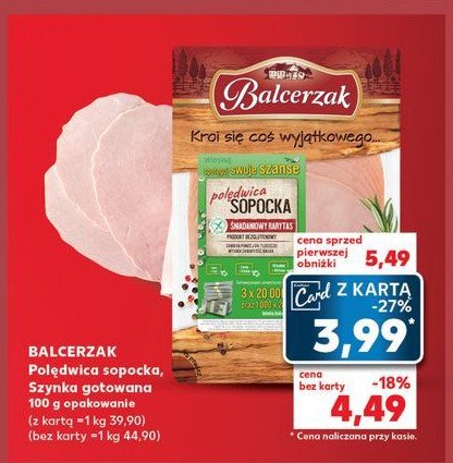 Pol臋dwica sopocka Balcerzak promocja