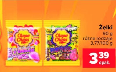 Żelki pinkis Chupa chups promocja