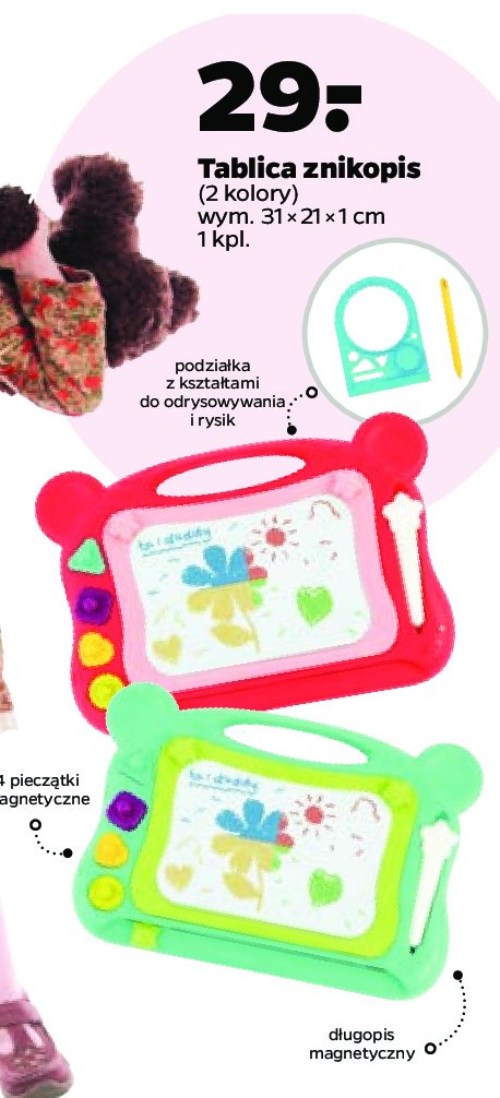 Tablica ze znikopisem promocja