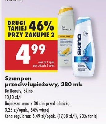 Szampon przeciwłupiezowy Skino promocja