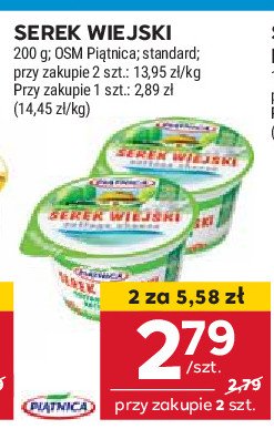 Serek wiejski Piątnica promocja