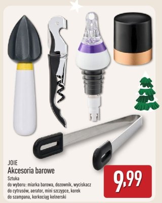 Akcesoria barowe JOIE promocja w Aldi