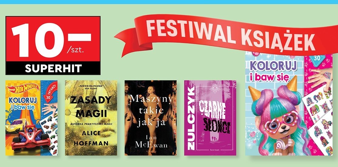 Ian mcewan "maszyny takie jak ja" oprawa twarda promocja w Biedronka