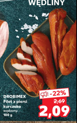 Filet wędzony z kurcząt Drobimex promocja