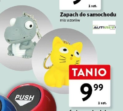 Świecący brelok mix wzorów promocja w Intermarche