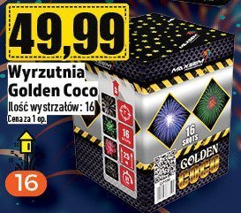 Piwo Golden Coco Wyrzutnia 16 butelek promocja w TOPAZ