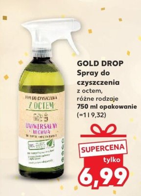 Spray do czyszczenia z octem różne rodzaje promocja w Kaufland