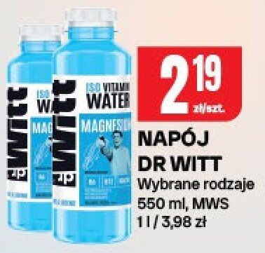Napój Dr Witt wybrane rodzaje promocja w Chorten