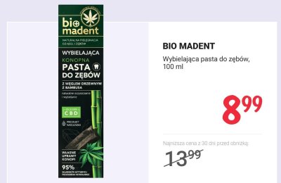 Wybielająca pasta do zębów promocja w Rossmann