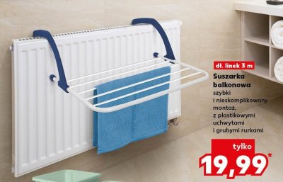 Suszarka balkonowa promocja w Kaufland