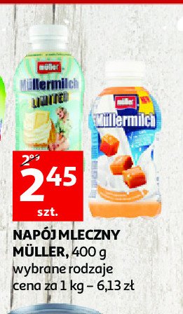 Nap贸j italian gelato Mullermilch limited promocja