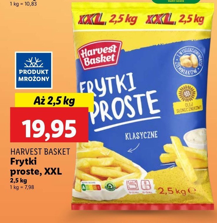Frytki proste Harvest basket Harvest basket1 promocja