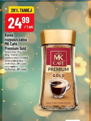 Kawa rozpuszczalna MK Café Premium Gold promocja w POLOmarket