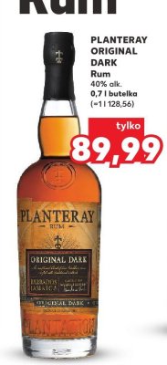 Rum Original Dark 0,7 l promocja w Kaufland