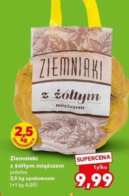 Ziemniaki z żółtym miąższem jadalne promocja w Kaufland
