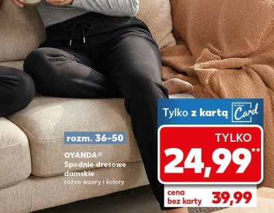 Spodnie dresowe damskie promocja w Kaufland