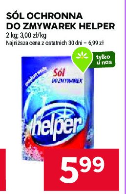 Sól do zmywarek HELPER promocja w Stokrotka