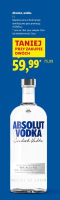 Wódka Absolut promocja