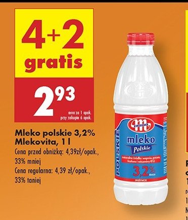 Mleko polskie 3.2% Mlekovita promocja