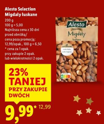 Migdały łuskane Bakad'or promocja w Lidl