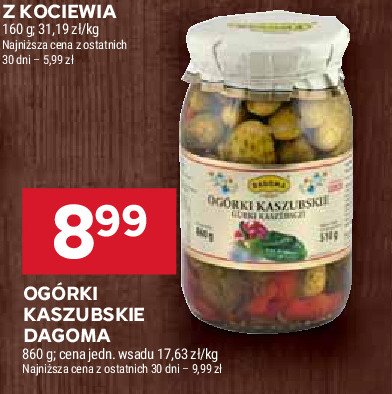 Og贸rki kaszubskie Dagoma promocja