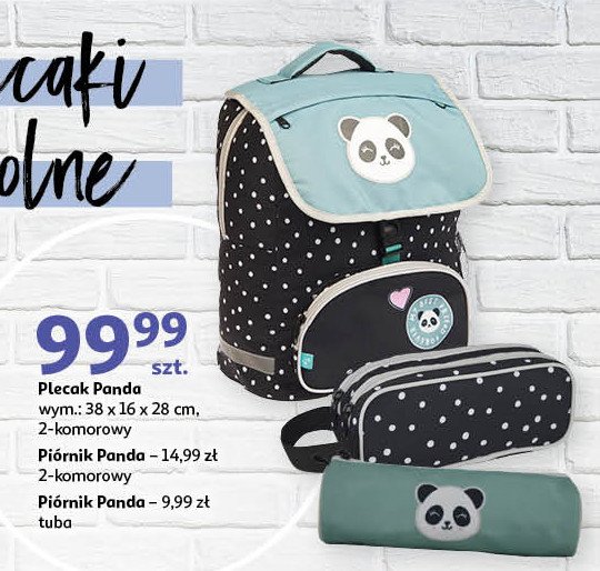 Piórnik 2-komorowy panda promocja